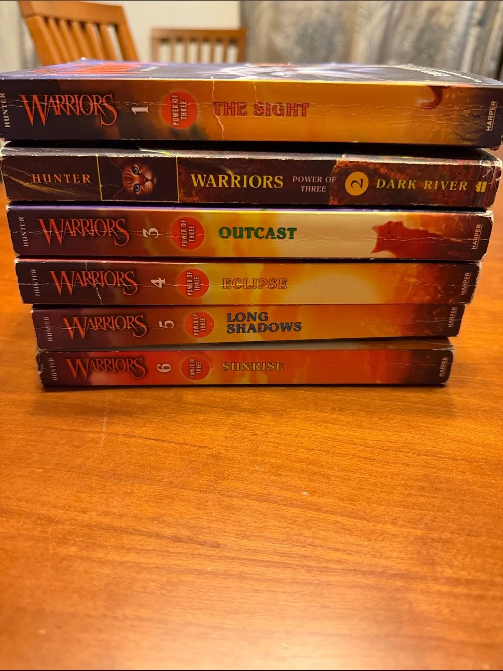 Warriors Power of Three Book Set, 6 books
